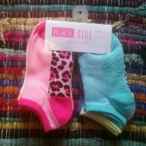 Girls|Socks|small|6 pack|The Children's Place